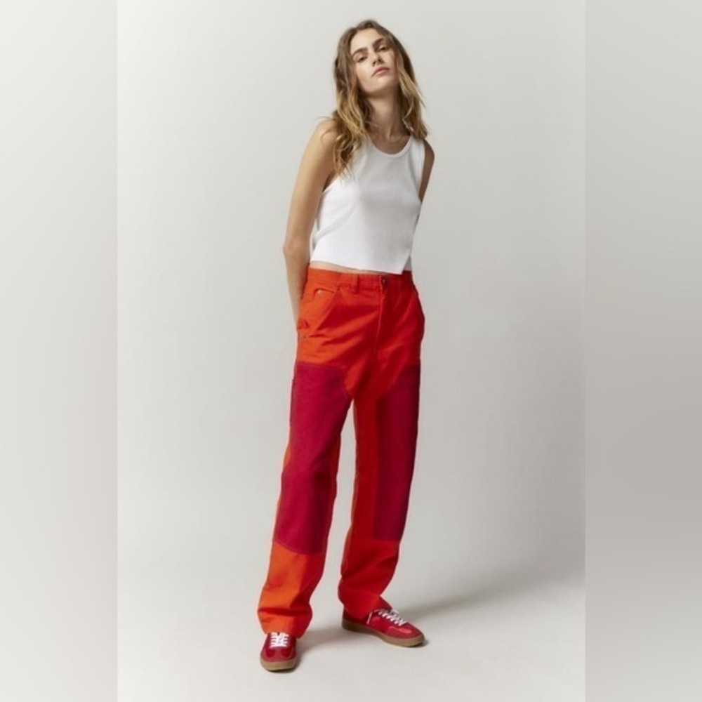 NWT UO BDG Canvas Carpenter Block Utility Pants